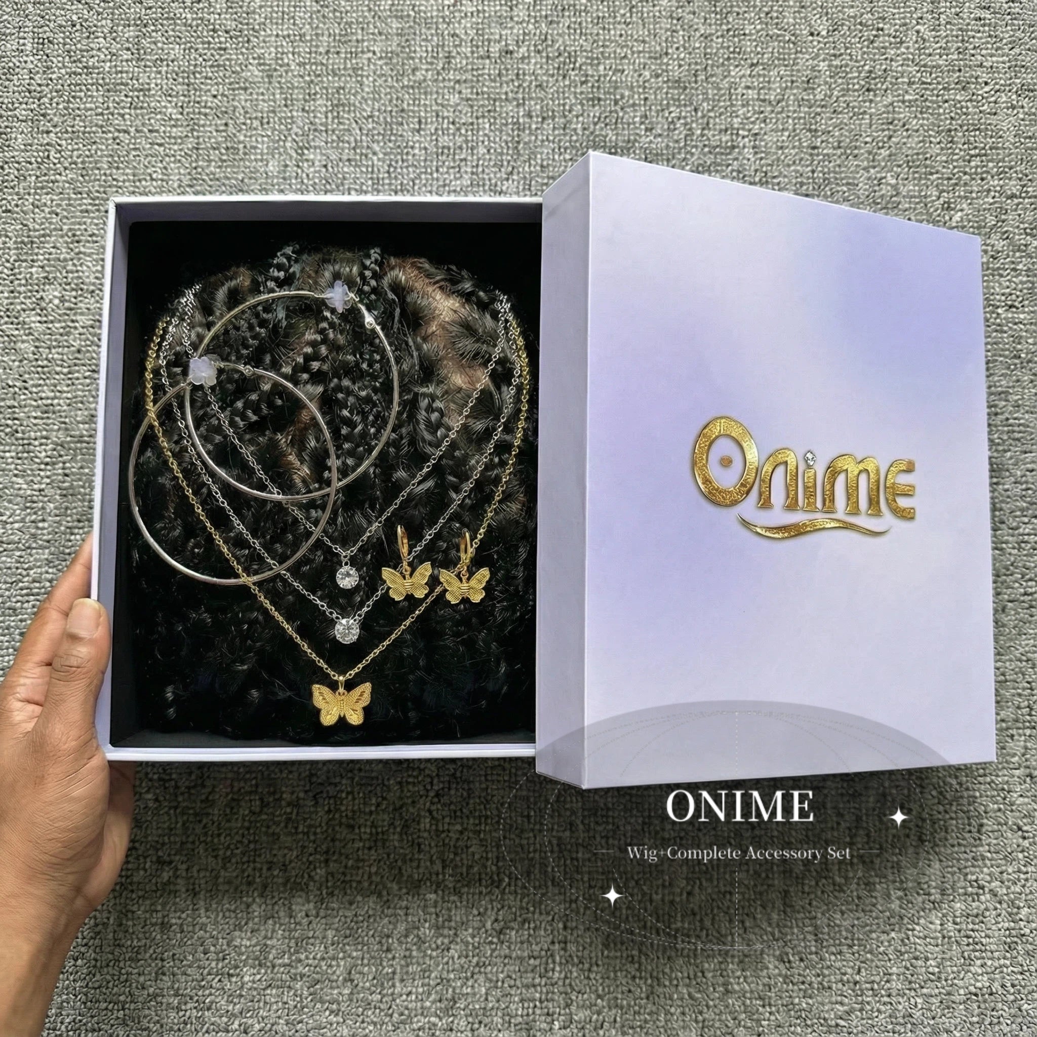 2026一Knotless Fulani Braids Deep Wave Glueless Ear-to-ear 13x4 Frontal HD Lace Wig Human Hair