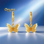 18K Butterfly Earrings