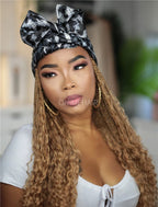 Crochet Boho Box Braids Baseball Cap Hat Wig Bohemian with Human Hair Curly Ends Braided Hair Extensions