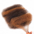 Onimehair™ Multi-Color Combo Afro Kinky Bulk Human Hair For Braiding Dreadlock