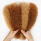 Onimehair™ Two Colors #P27/30 Afro Kinky Bulk Human Hair for Mini Twist Braiding Dreadlock