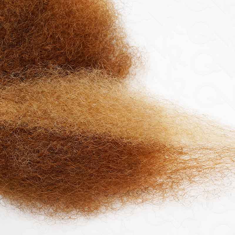 Onimehair™ Two Colors #P27/30 Afro Kinky Bulk Human Hair for Mini Twist Braiding Dreadlock