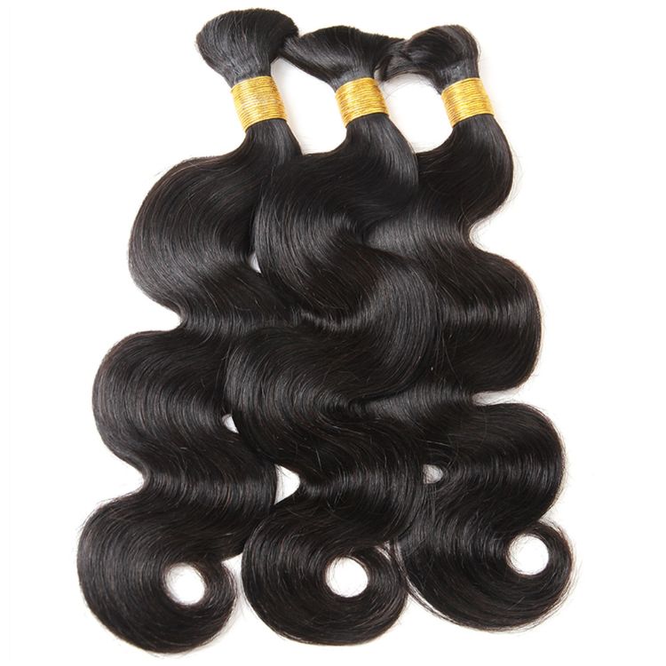 Body Wave Bulk Human Hair For Braiding & Boho Braids