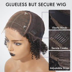 Onimehair™PreMax Wigs | Silky Blunt Cut Glueless  5x5 Closure Lace Shoulder Length Bob Wig Pre Plucked & Bleached