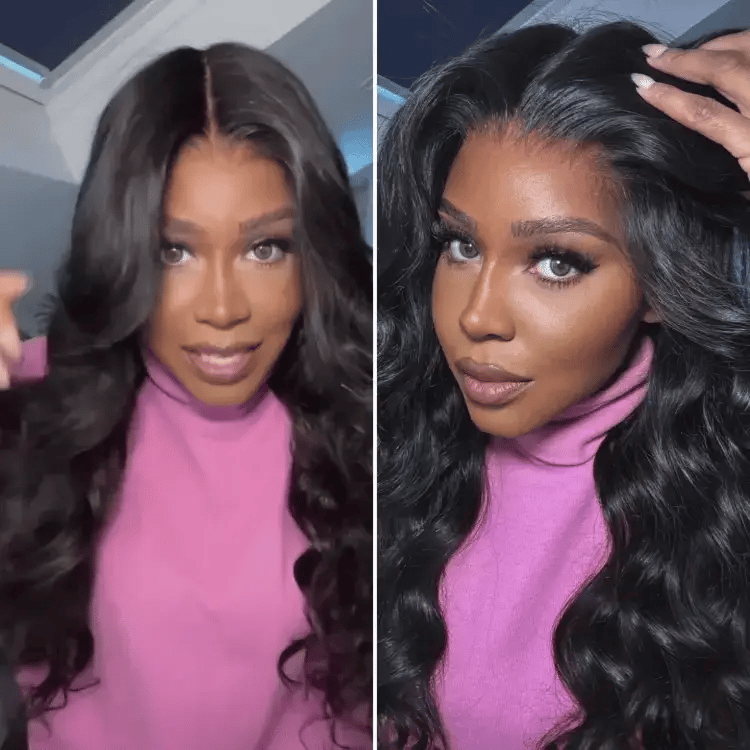 Myown-Fit™ Wig PartingMax Glueless 6x6 Closure HD Lace Loose Body Wave Long Wig Pre-Cut Lace