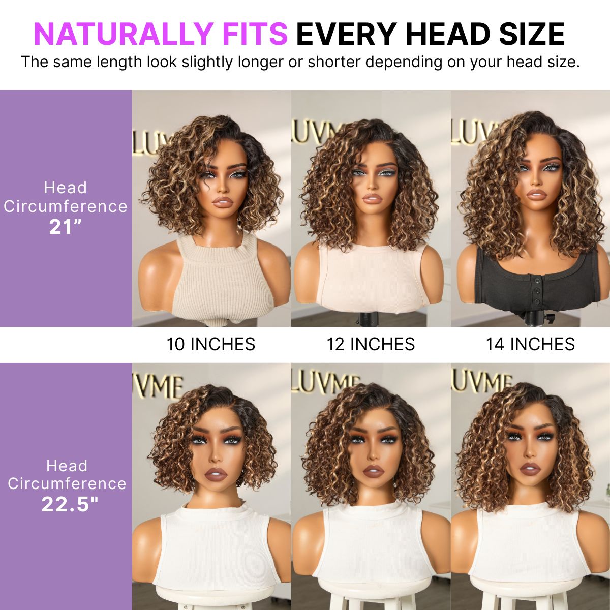 Ready to Go Water Wave Short Curly Bob Wig Glueless Minimalist HD Lace Wig Pre-Cut Lace