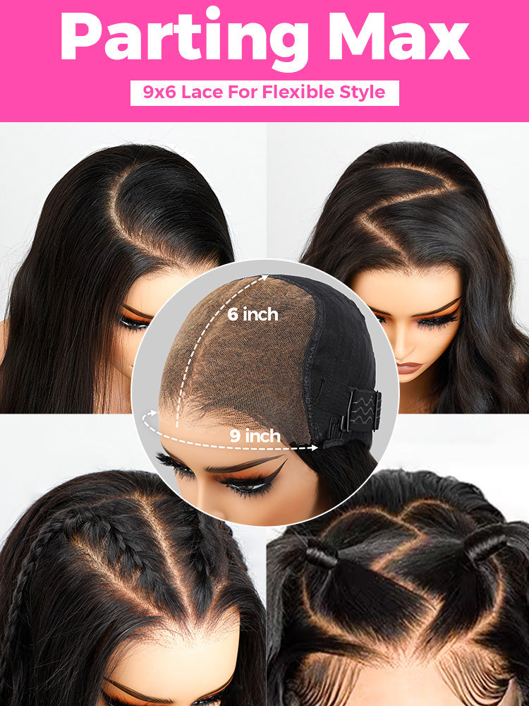 Onimehair™ Pre-cut 13x4 Lace M-cap Wear Go Glueless Mini Knots onimehair Bob Curly Hair HD Lace Front Wig Pre-plucked