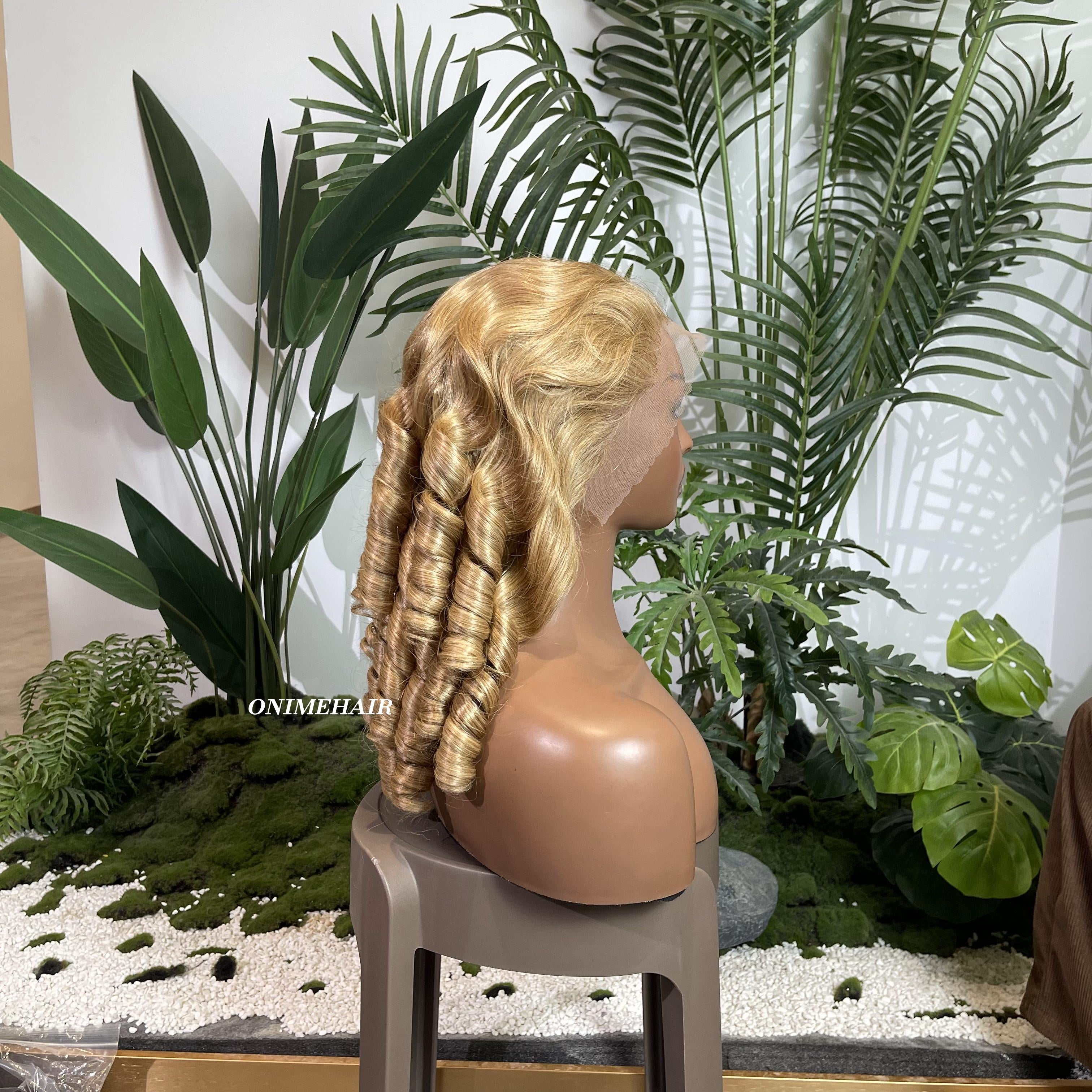 #27 Egg Roll Frontal Transparent 13X4  Lace - Onime Hair