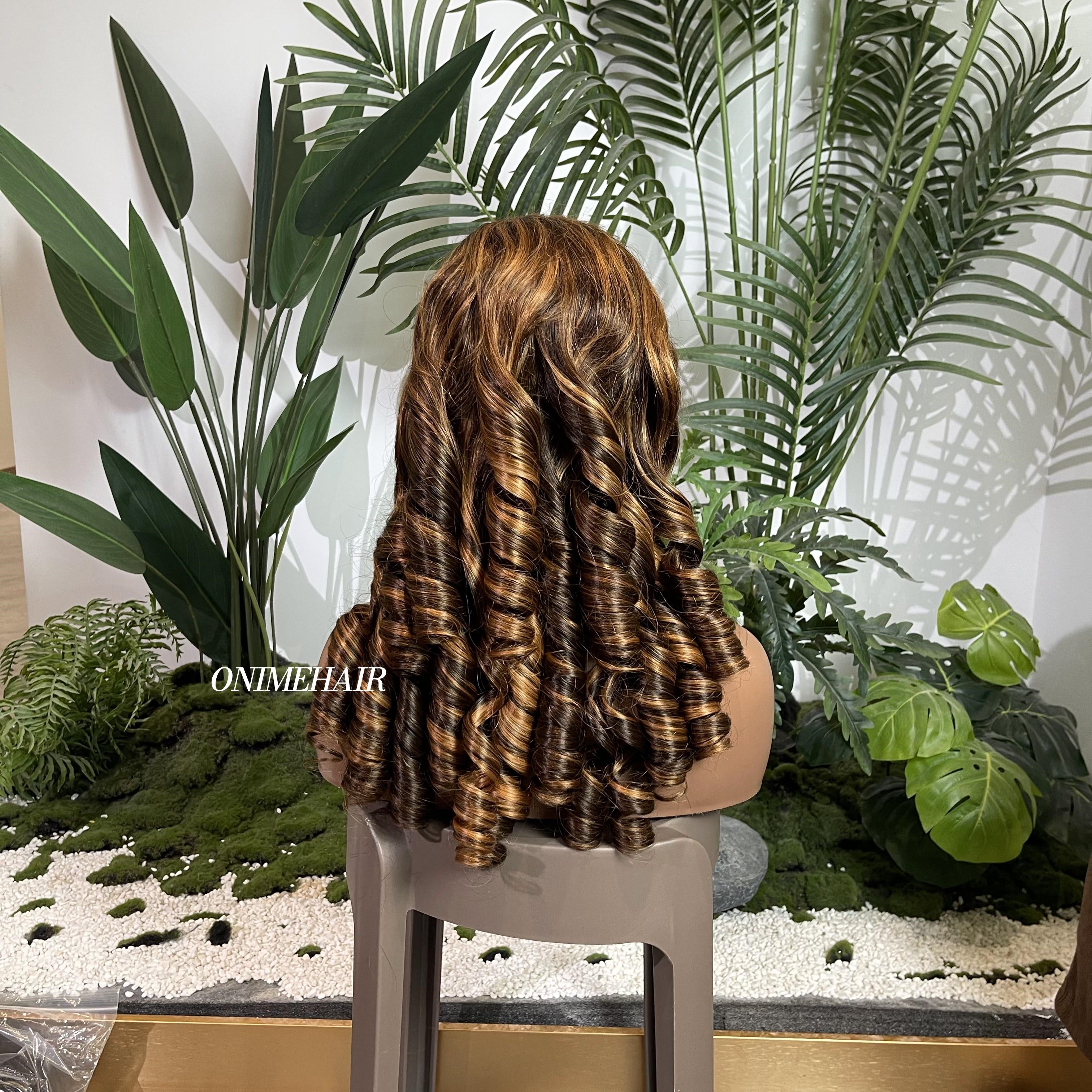 #4/30 Egg Roll Frontal Transparent 13X4 - Onime Hair