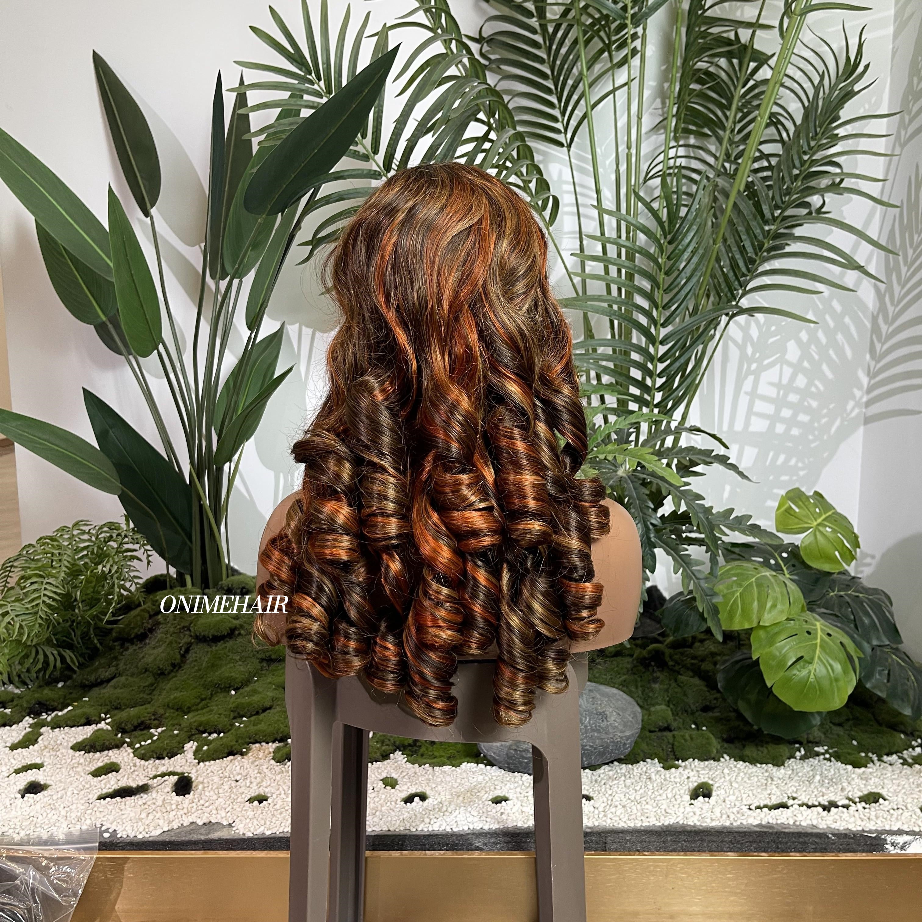 #4/30/350 Egg Roll Transparent 13X4  Lace - Onime Hair