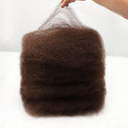 Onimehair™ Dark Brown Afro kinky Bulk Hair Extensions For Braiding Dreadlock Human Hair