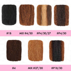 Onimehair™ #P4/30/27 Color Afro Kinky Bulk Human Hair For Braiding Dreadlock Hair