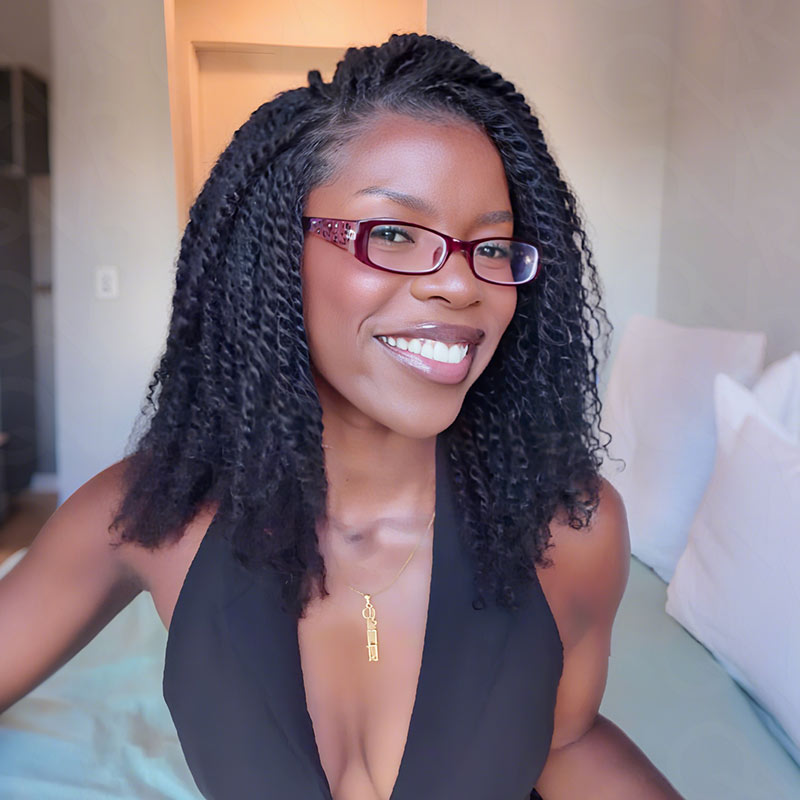 Onimehair™ Upgraded Afro Kinky Bulk Human Hair for Braiding & Mini Twists