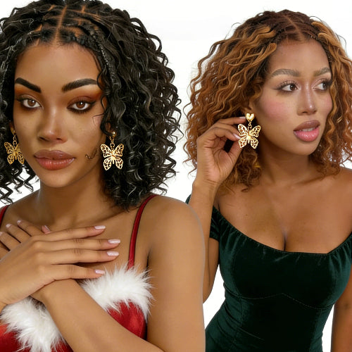 【Model Look】Butterfly Earrings