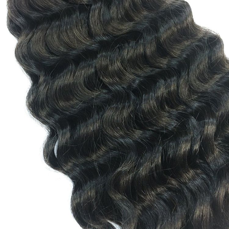 Deep Wave Bulk Human Hair For Braiding Boho Braids Human Braiding Hair