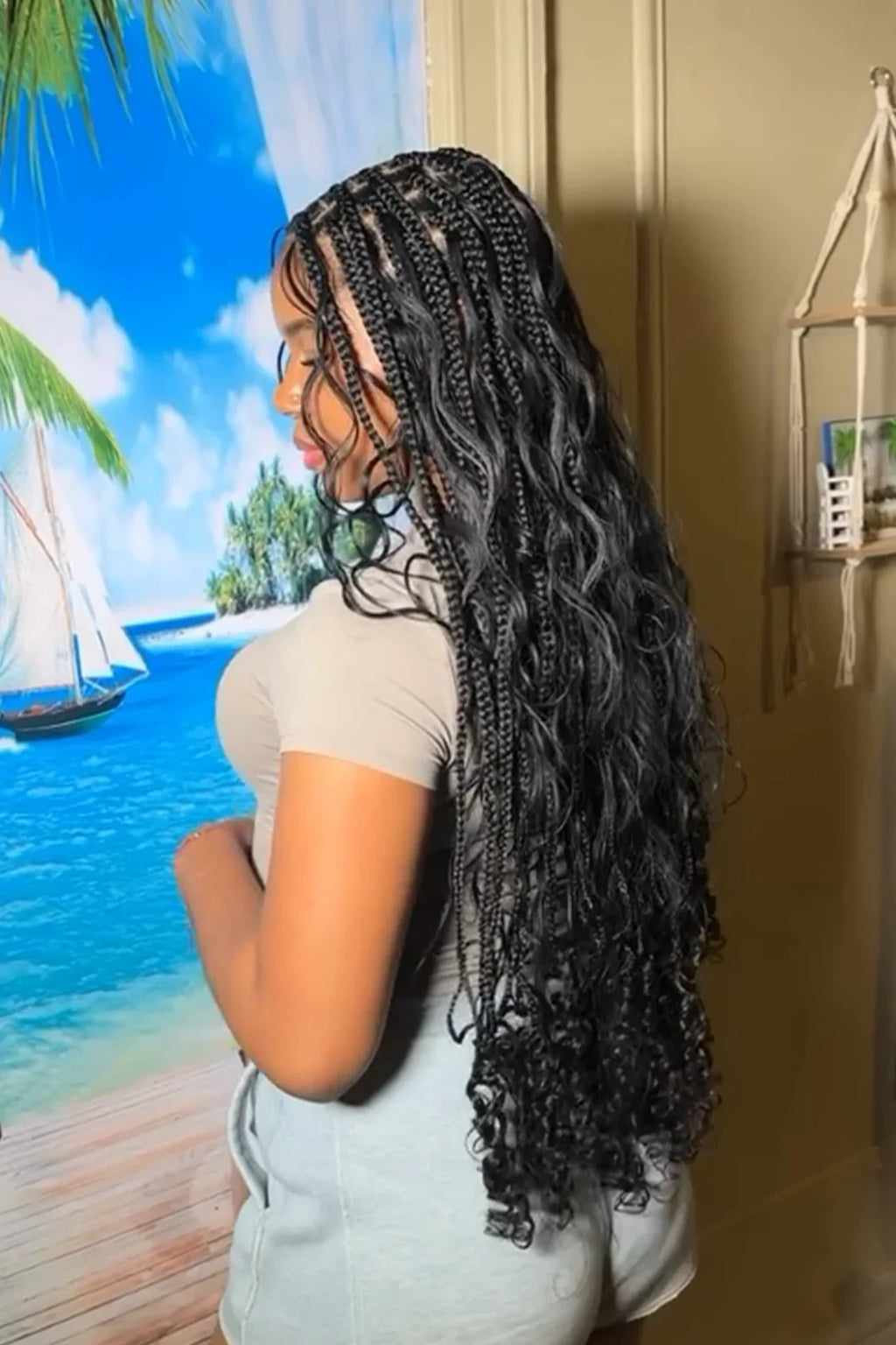 Onimehair Body Wave Bulk Human Hair For Braiding Natural Black