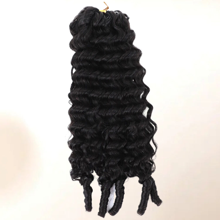 Burmese Curly Crochet Hair 100% Human Crochet Braids Extensions