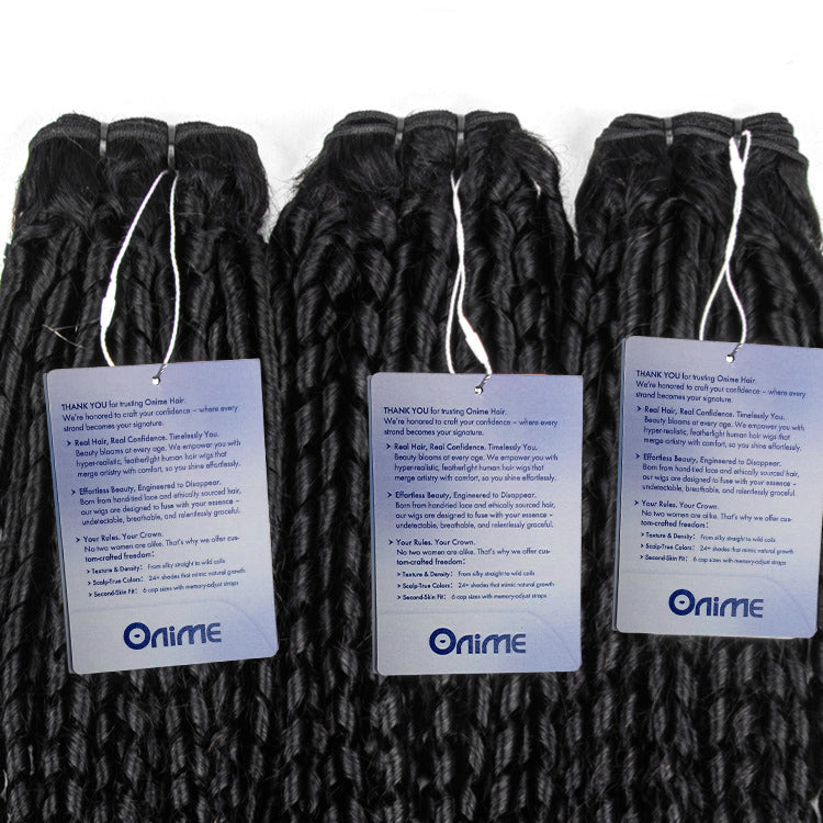 Pixie Curly Human Hair Bundles Natural Black Tight Defined Curls