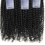 Pixie Curly Human Hair Bundles Natural Black Tight Defined Curls