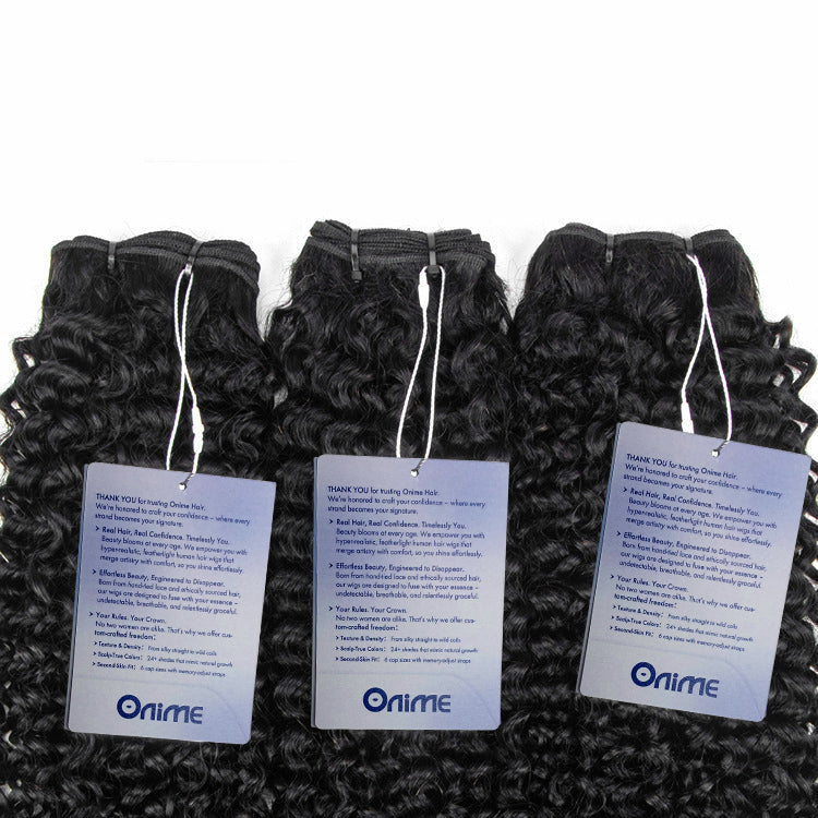 Burmerse Curly Twist Curly Human Hair  2/3/4 Bundles Brazilian Hair 100% Unprocessed Human Hair