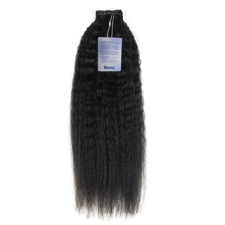Kinky Straight Bundles 100% Human Virgin Hair Unprocessed Hair