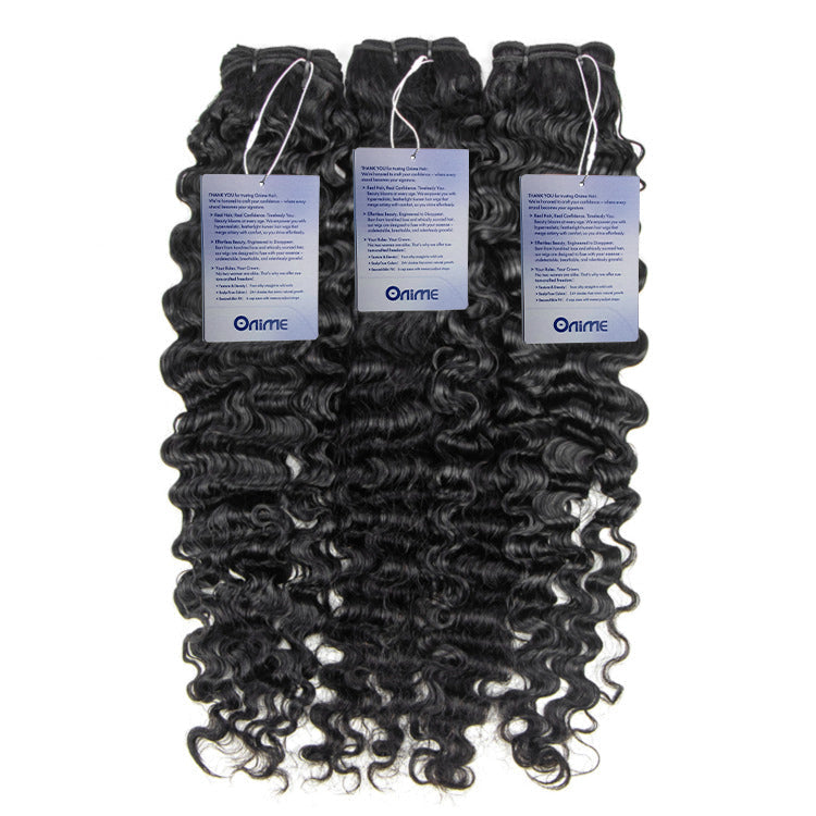 Burmerse Wave Hair Extensions Human Hair  2/3/4 Bundles 100% Human Hair Bundles