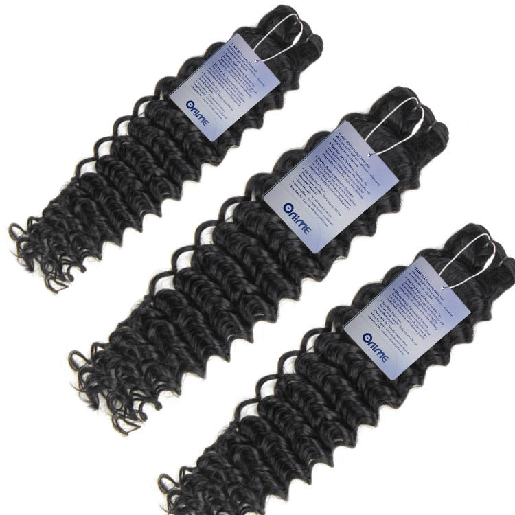 10A Grade Deep Wave Bundles 100% Human Virgin Hair Extensions
