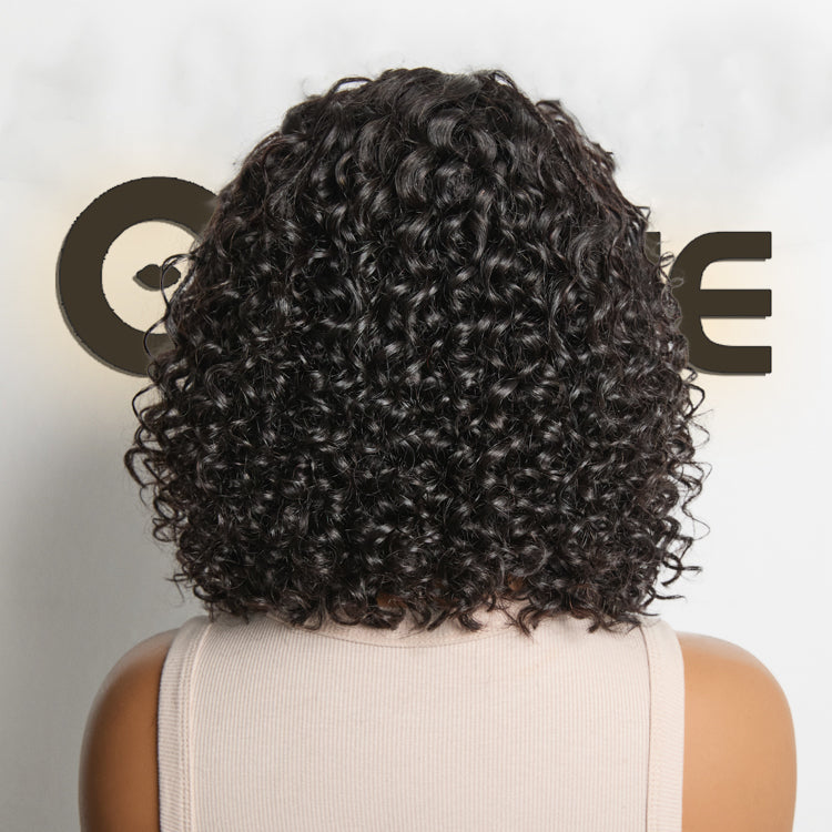 Exclusive Deal | Boho Braids Deep Curly Glueless 5x5 Closure Lace with Braided Top Human Hair Wig Pre-Cut Lace