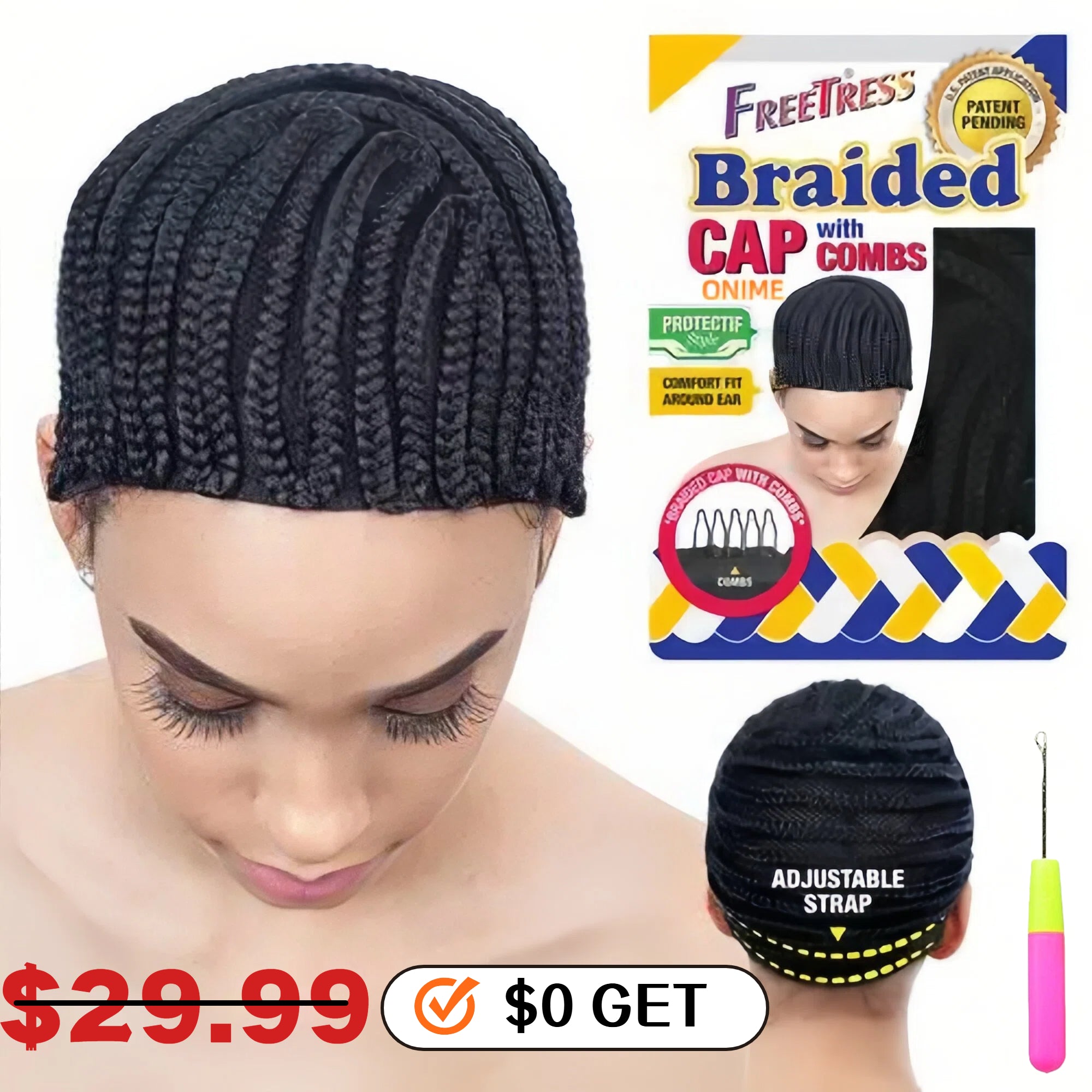 Lightweight-Spanish-Curly-Crochet-Human-Hair-Extension - Onime Hair