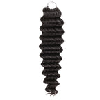 Onimehair™Onime Feather Crochet Hair Extension Deep Wave Virgin Human Hair