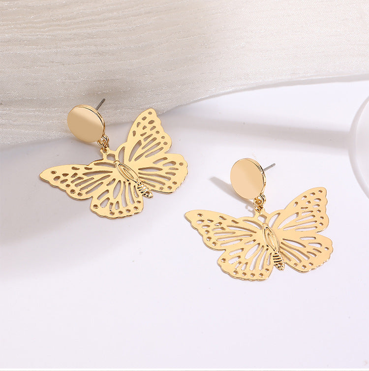 【Model Look】Butterfly Earrings
