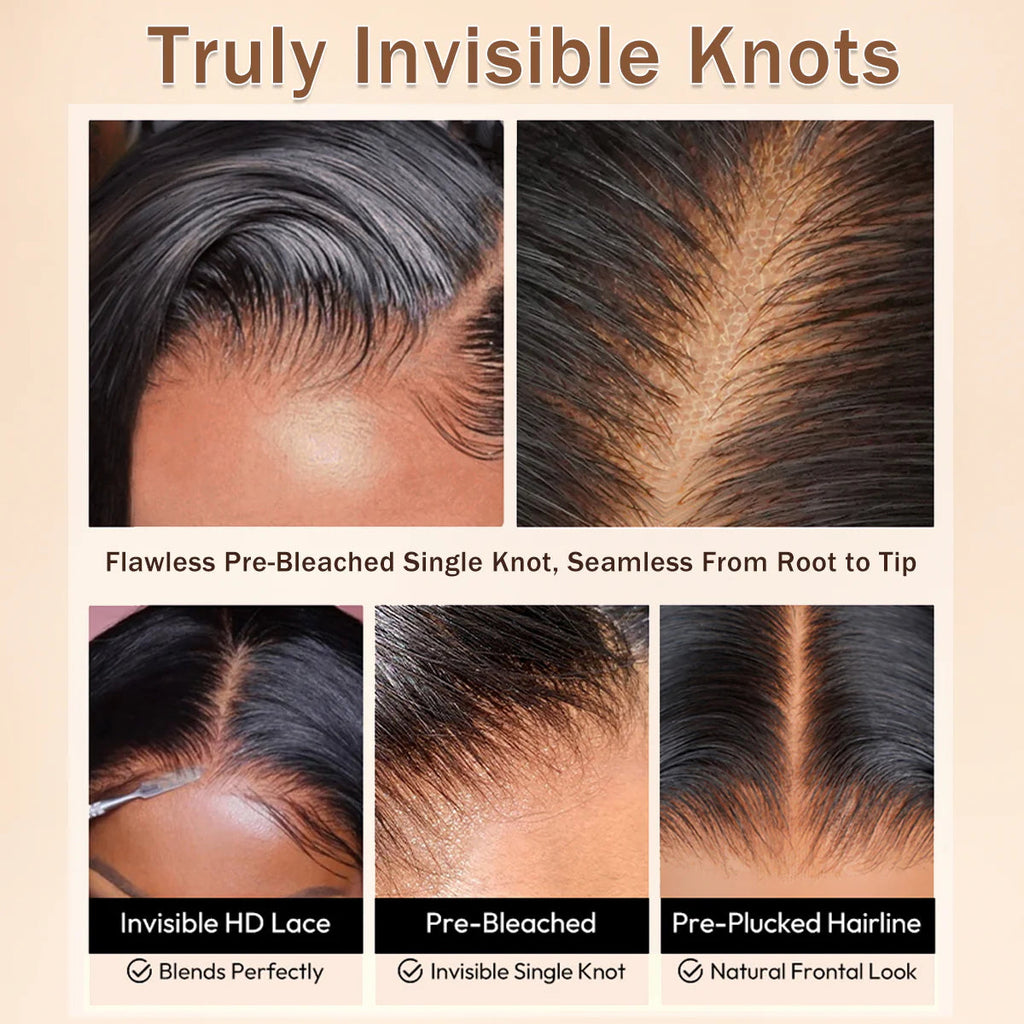 Onimehair™ Glueless Thick Fluffy Afro Curly Human Hair Bob Wigs 13x4 Invisiable Lace Wig Flash Sale