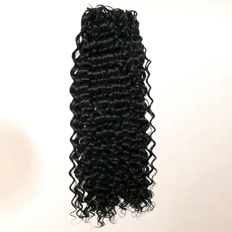 Water Wave Crochet Hair Extension 100% Human Crochet Extensions