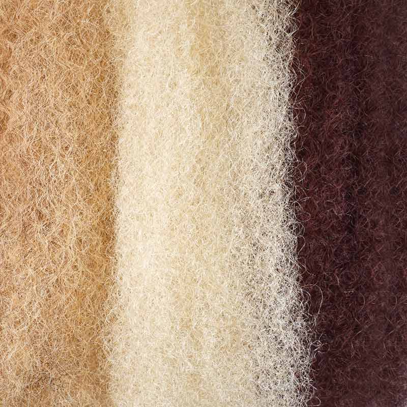 Onimehair™ 3 In 1 Afro Kinky Bulk Three Colors #32/16/613 Human Hair For Braiding Dreadlock Hair