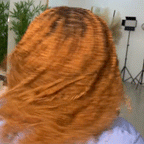 Onimehair™ #27/30 Afro Kinky Bulk Mixed Color Human Hair for Braiding DreadLock