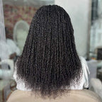 Onimehair™ Flawless Mini Twist With Soft Afro kinky Bulk Human Hair For Braiding Dreadlock