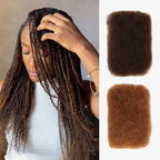 Onimehair™ #4+#30 Two Colors Afro Kinky Bulk Human Hair For Braiding DreadLock