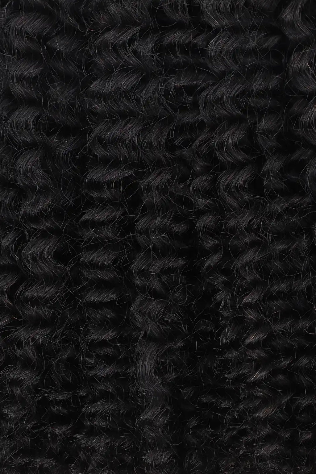 Onimehair Kinky Curly Bulk Human Hair for Braiding Natural Black