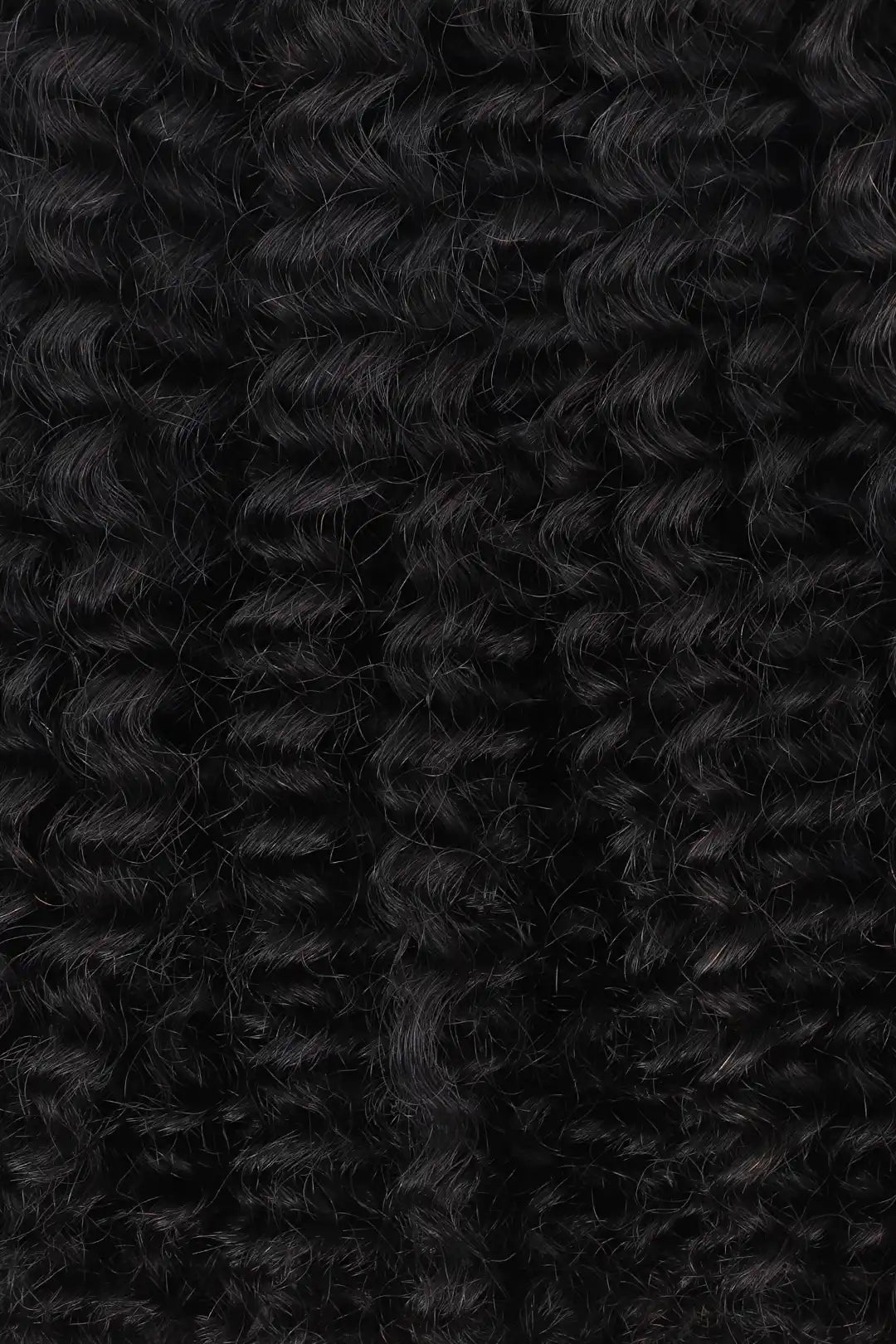 Onimehair Kinky Curly Bulk Human Hair for Braiding Natural Black