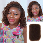 Onimehair™ Dark Brown Afro kinky Bulk Hair Extensions For Braiding Dreadlock Human Hair