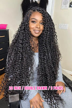 Onimehair Double Drawn Spanish Curly Bulk Hair Extensions for Braiding