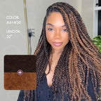 Onimehair™ #4+#30 Two Colors Afro Kinky Bulk Human Hair For Braiding DreadLock