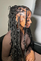 Onimehair Loose Wave Bulk Hair For Braiding Natural Black