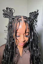 Onimehair Loose Wave Bulk Hair For Braiding Natural Black