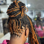 Onimehair™ 5 Packs Highlights Color Afro kinky Bulk For Braiding Dreadlock Hair