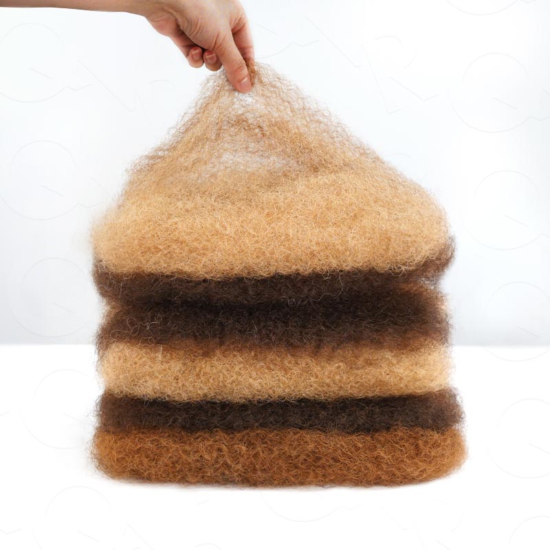 Onimehair™ #P4/30/27 Color Afro Kinky Bulk Human Hair For Braiding Dreadlock Hair