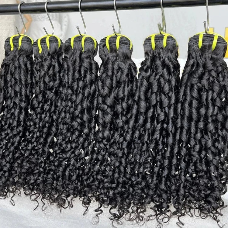 Vietnamese Pixie Curls Bundles 100% Human Virgin Hair Extensions 8-30Inch