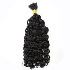Double Drawn Burmese Natural Wave Human Braiding Hair