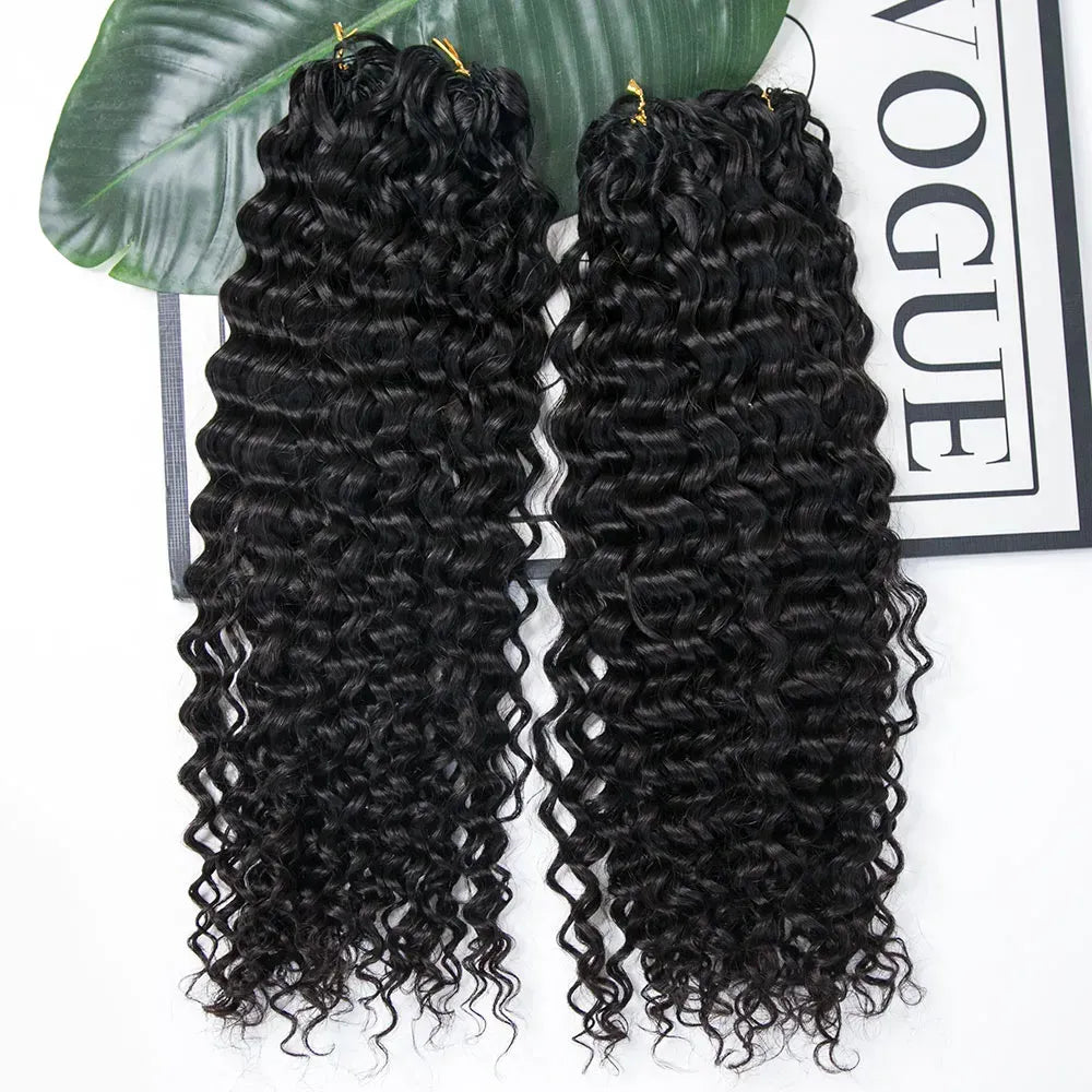 Water Wave Crochet Hair Extension 100% Human Crochet Extensions - Onime Hair