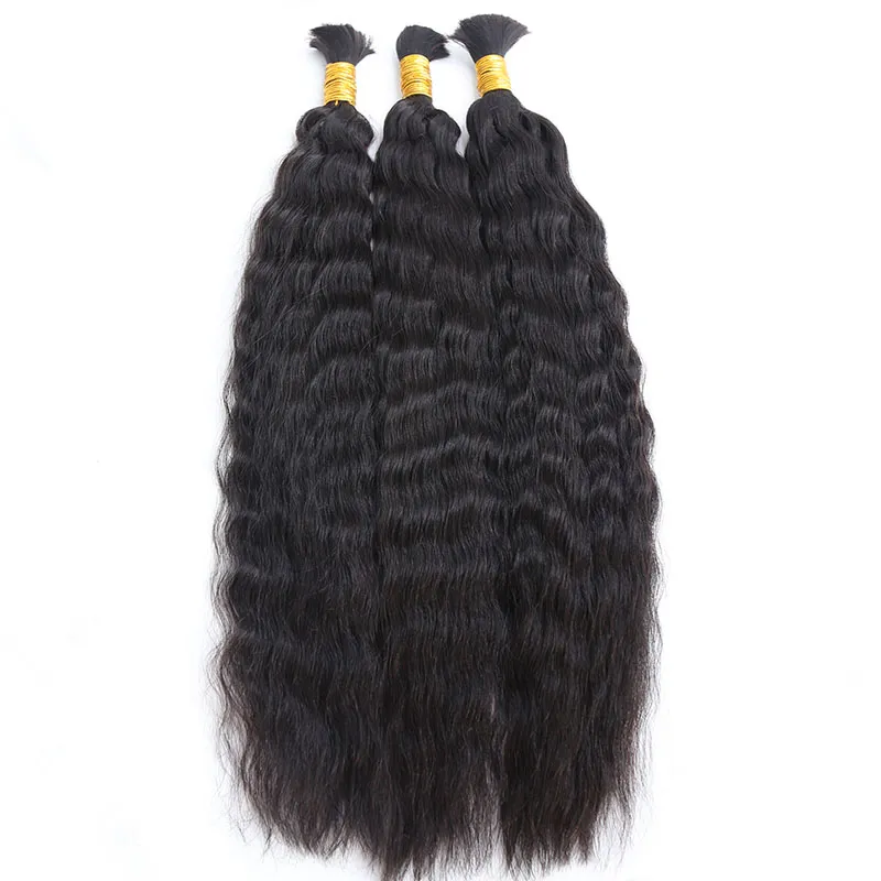 Wet & Wavy Bulk Hair Extensions for Braiding